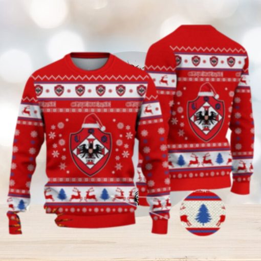 UD Oliveirense 3D Ugly Christmas Sweater For Men And Women Sport Fans