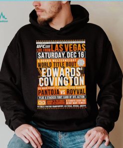 UFC 296 matchup shirt