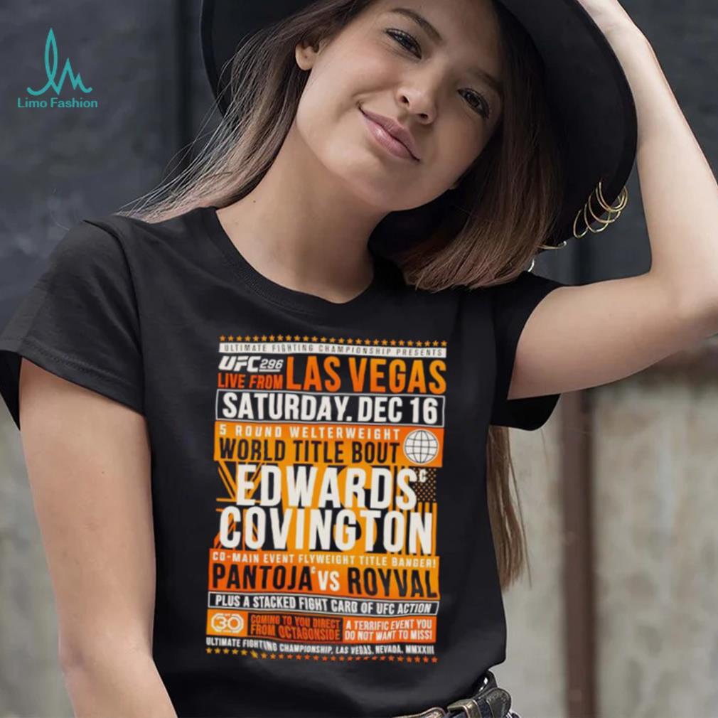 UFC 296 matchup shirt UFC 296 matchup shirt