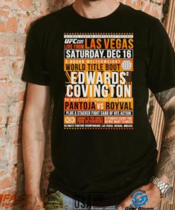 UFC 296 matchup shirt