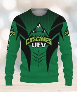 UFV Cascades Football American Day Sport Teams Champion Knitted Xmas Sweater Gift Holidays