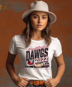 UGA 2022 Football National Champions Dawgs Back To Back Perfect Season T Shirt