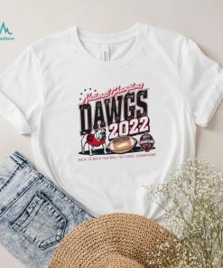 UGA 2022 Football National Champions Dawgs Back To Back Perfect Season T Shirt