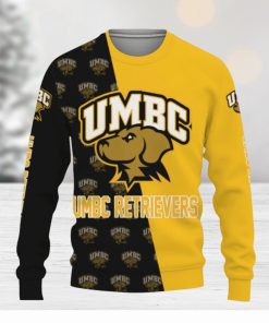 UMBC Retrievers Sports American Football Ugly Xmas Sweater AOP Gift Holidays