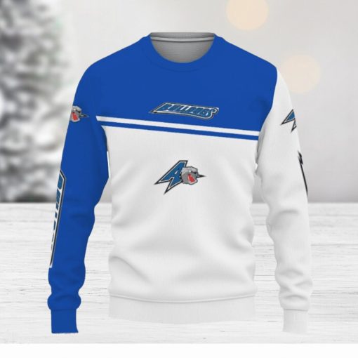 UNC Asheville Bulldogs American Football Teams Ugly Xmas Sweater Gift Holidays