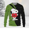 Sydney Roosters Snoopy Cute Heart American Sports Team Ugly Xmas Sweater AOP Gift Holidays