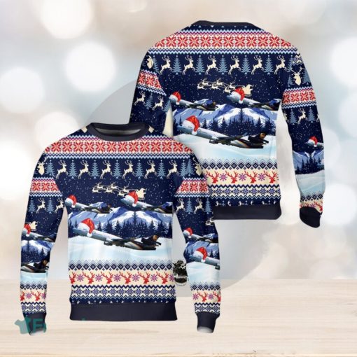 UPS McDonnell Douglas MD 11 Christmas AOP Sweater