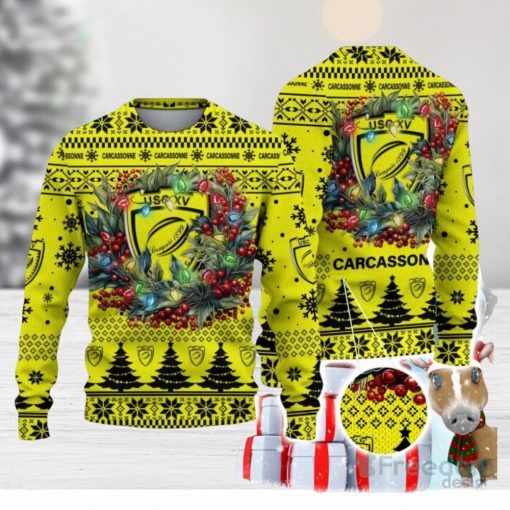 US Carcassonne Ugly Christmas Sweater Gift Ideas For Fans