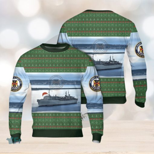 US Navy USS Emory S. Land  Christmas Sweater