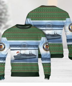 US Navy USS Emory S. Land  Christmas Sweater