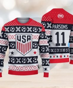 USA Soccer Ugly Christmas 3D Sweater