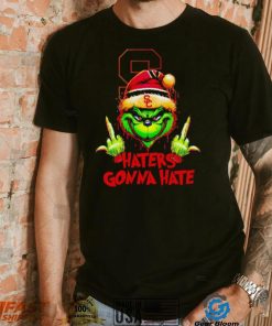 USC Trojans Grinch middle finger haters gonna hate shirt