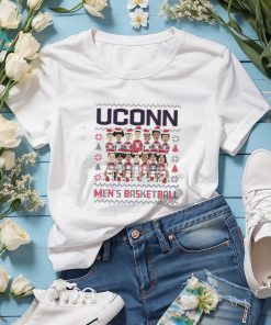 Uconn Huskies 2023 NCAA Men’s Basketball Holiday Team Caricature Shirt