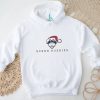 Uconn huskies logo with santa hat shirt