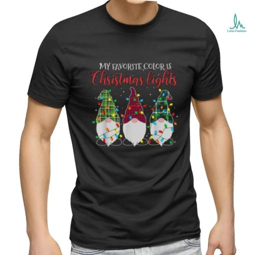 Ugly Christmas Lights Gnomes Shirt