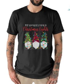 Ugly Christmas Lights Gnomes Shirt