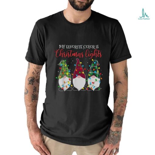 Ugly Christmas Lights Gnomes Shirt
