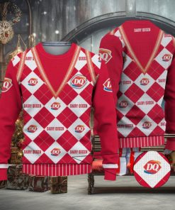 Ugly Christmas Sweater Dairy Queen 3D For Men Women