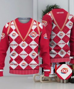 Ugly Christmas Sweater Dairy Queen 3D For Men Women