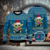 Ugly Christmas Sweater Domino’s Pizza Baby Yoda 3D For Men Women