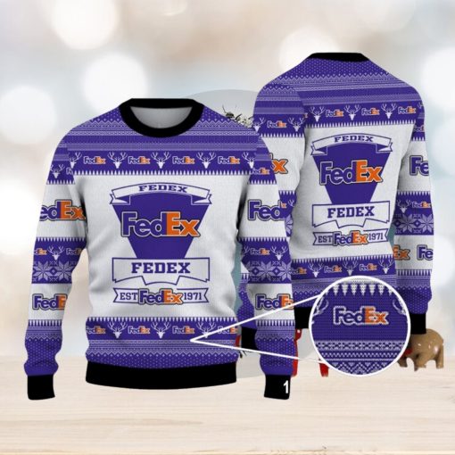 Ugly Christmas Sweater Fedex 3D For Men Women