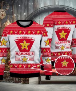 Ugly Christmas Sweater Hardee’s 3D For Men Women