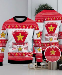 Ugly Christmas Sweater Hardee’s 3D For Men Women