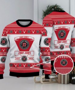 Ugly Christmas Sweater Jimmy John’s 3D For Men Women