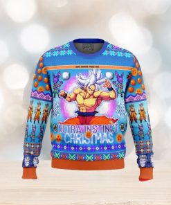 Ultra Instinct Goku Dragon Ball Super Ugly Christmas Sweaters