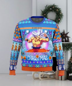 Ultra Instinct Goku Dragon Ball Super Ugly Christmas Sweaters