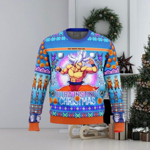 Ultra Instinct Goku Dragon Ball Super Ugly Christmas Sweaters