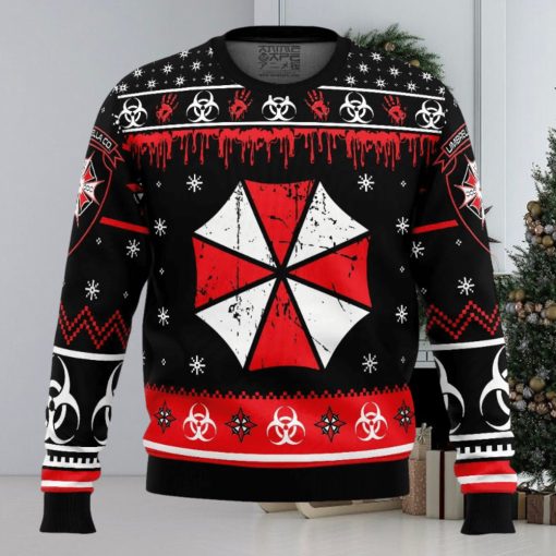 Umbrella Co. Resident Evil Ugly Christmas Sweater