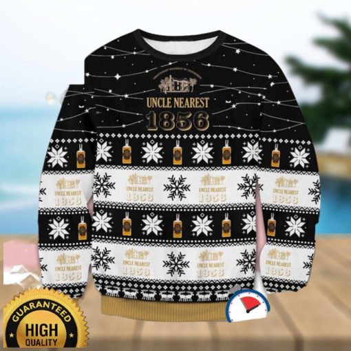 Uncle Nearest 1865 Ugly Christmas Sweater