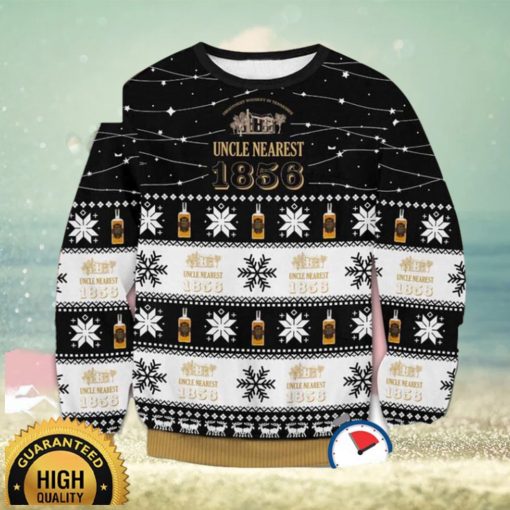 Uncle Nearest 1865 Ugly Christmas Sweater