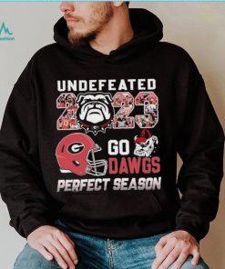 Undefeated 2023 Georgia Bulldogs Go Dawgs Perfect Season Shirt