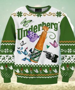 Underberg Natural Herb Bitters Ugly Christmas Sweater, Gift for Christmas Holiday