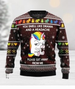 Unicorn Dab Ugly Christmas Sweater