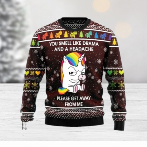 Unicorn Dab Ugly Christmas Sweater