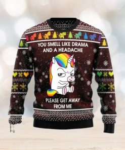 Unicorn Dab Ugly Christmas Sweater