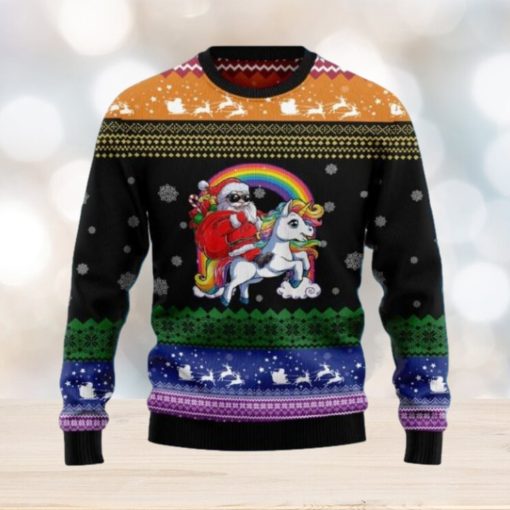 Unicorn LGBT Ugly Christmas Sweater