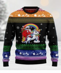 Unicorn LGBT Ugly Christmas Sweater