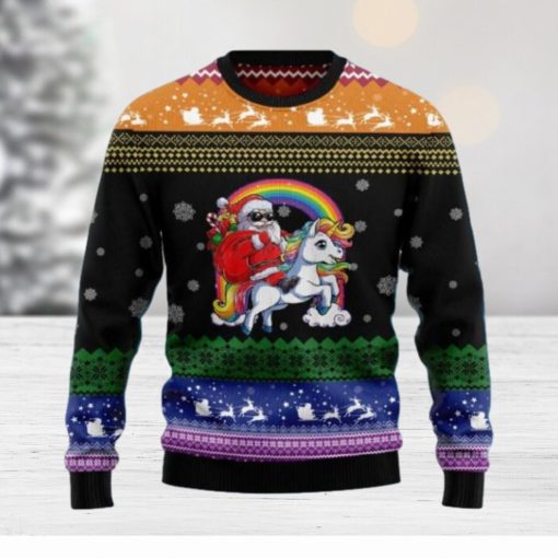 Unicorn LGBT Ugly Christmas Sweater