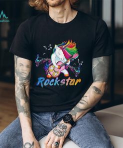 Unicorn Rock star Guitar Rockin' music singer Tshirt