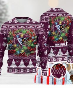 Union Bordeaux Begles Ugly Christmas Sweater Gift Ideas For Fans