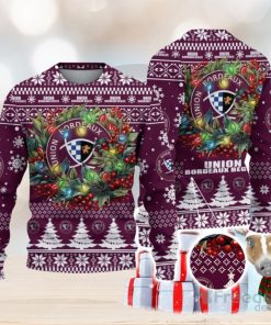 Union Bordeaux Begles Ugly Christmas Sweater Gift Ideas For Fans