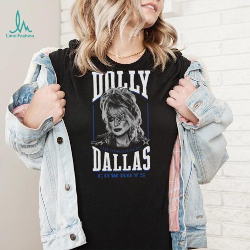 Unisex Dallas Cowboys Black Dolly Parton Live T Shirt
