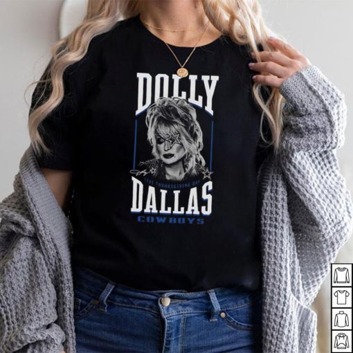 Unisex Dallas Cowboys Black Dolly Parton Live T Shirt