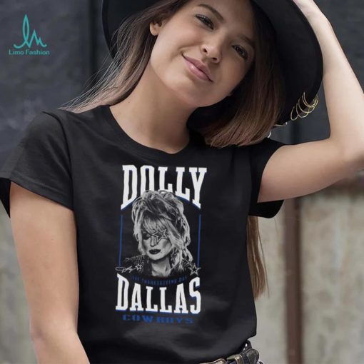 Unisex Dallas Cowboys Black Dolly Parton Live T Shirt