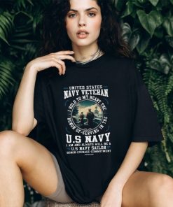 United States Navy Veteran I Bold To My Heart V Neck T Shirt
