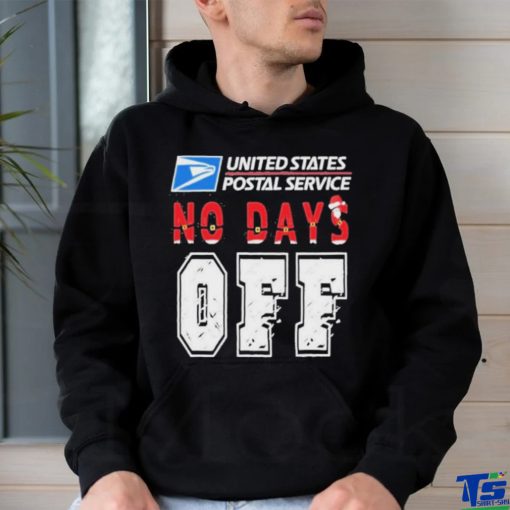 United States Postal Service No Day’s Off Logo Christmas T shirt